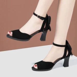 Sandals, waterproof platform, thick sole, thick heel, super high heels